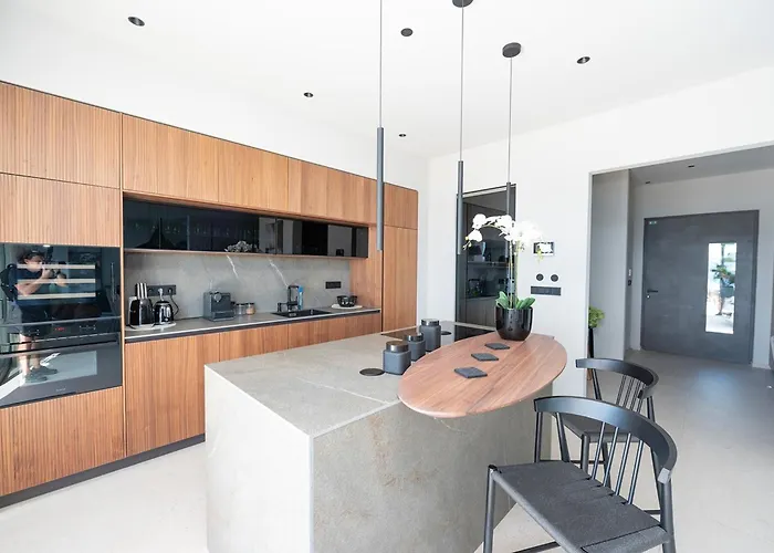 Beachfront Villa Malia Near Trogir With Heated Pool & Jacuzzi Villa Trogir