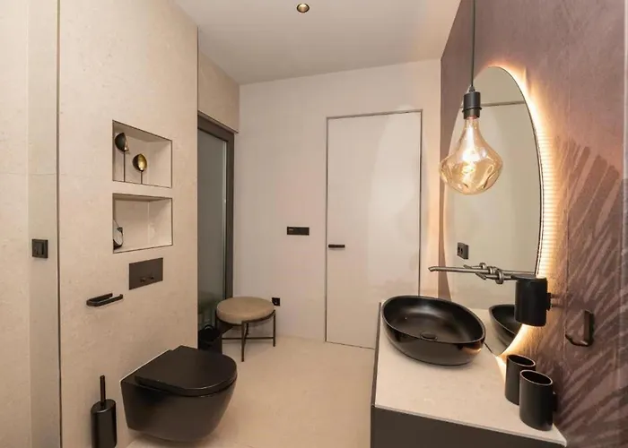 Villa Beachfront Villa Malia Near Trogir With Heated Pool & Jacuzzi Trogir