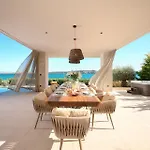 Beachfront Malia Near With Heated Pool & Jacuzzi 别墅 特罗吉尔