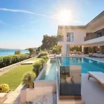 Beachfront Malia Near With Heated Pool & Jacuzzi 别墅 特罗吉尔