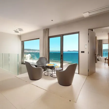 Beachfront Malia Near With Heated Pool & Jacuzzi Villa *